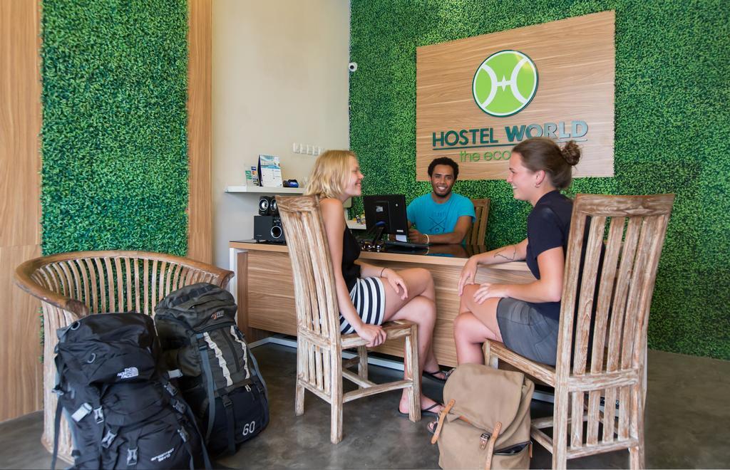 The Eco-Living Hostel Denpasar (Bali) Exterior photo