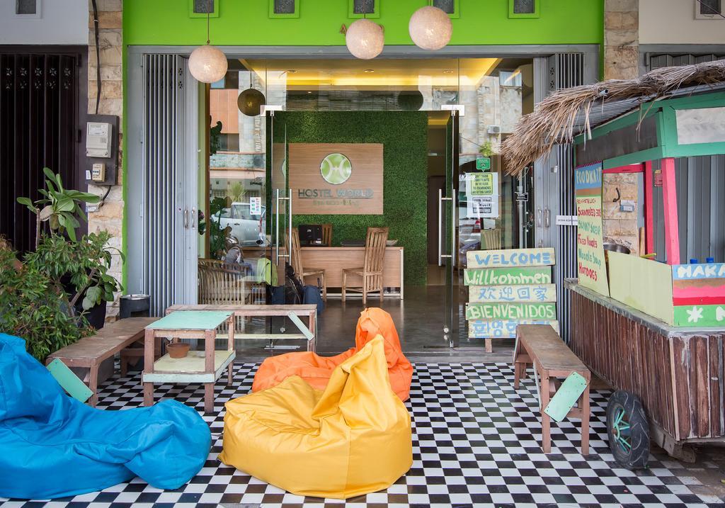 The Eco-Living Hostel Denpasar (Bali) Exterior photo